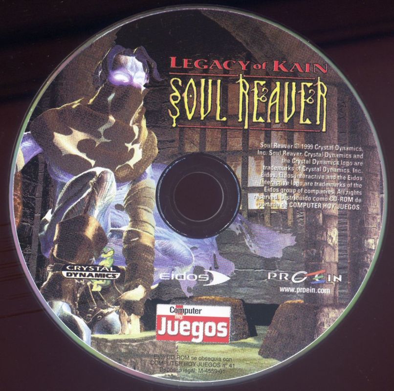 Media for Legacy of Kain: Soul Reaver (Windows) (Computer Hoy Juegos No. 41 covermount)