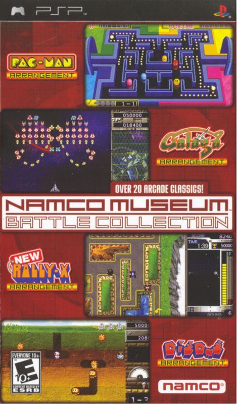Front Cover for Namco Museum Battle Collection (PSP)