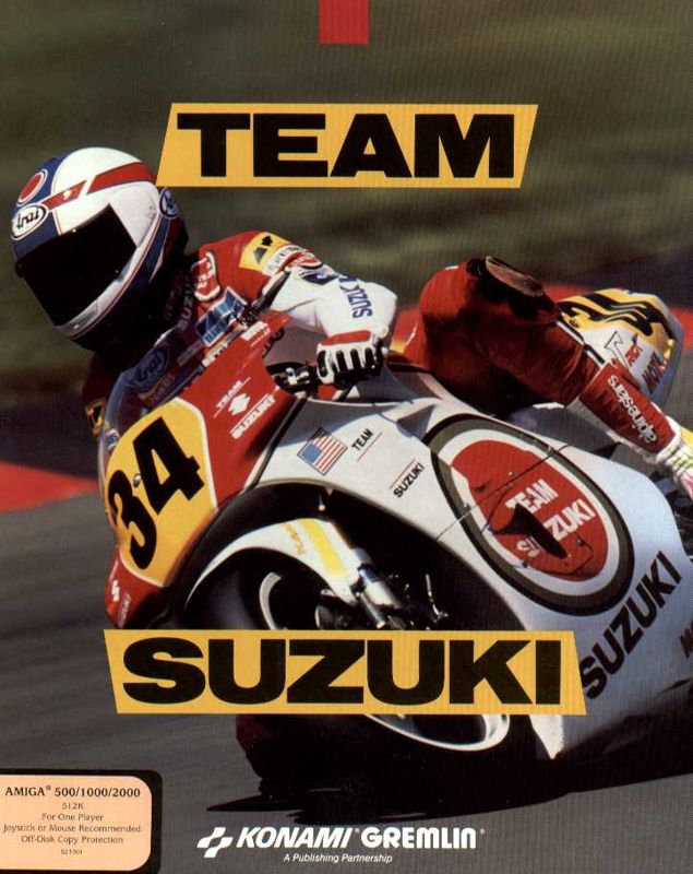 Front Cover for Team Suzuki (Amiga)