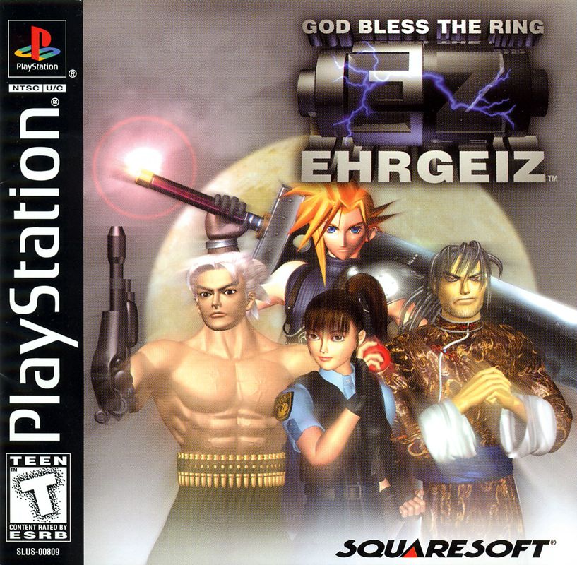 Front Cover for Ehrgeiz: God Bless the Ring (PlayStation)