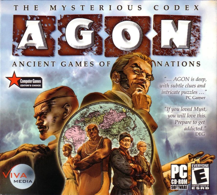 Front Cover for AGON: The Mysterious Codex (Windows)