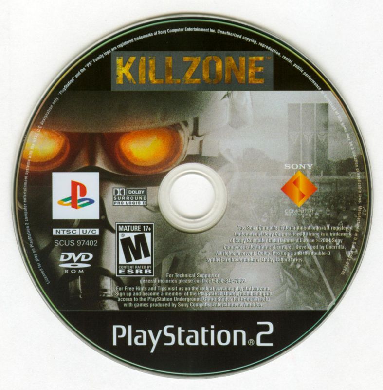 Media for Killzone (PlayStation 2)