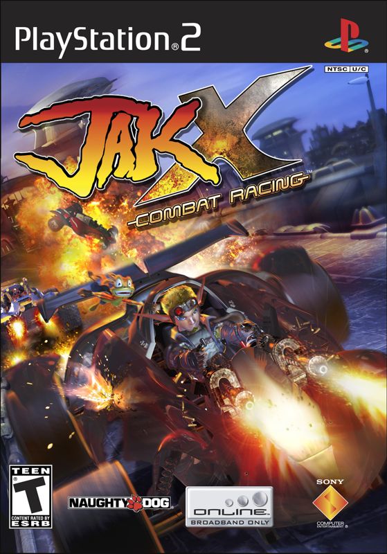 Jak X Combat Racing Cover Or Packaging Material MobyGames