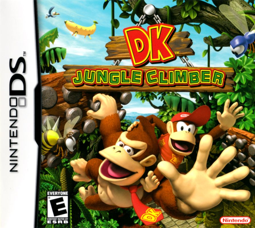 Front Cover for DK: Jungle Climber (Nintendo DS)