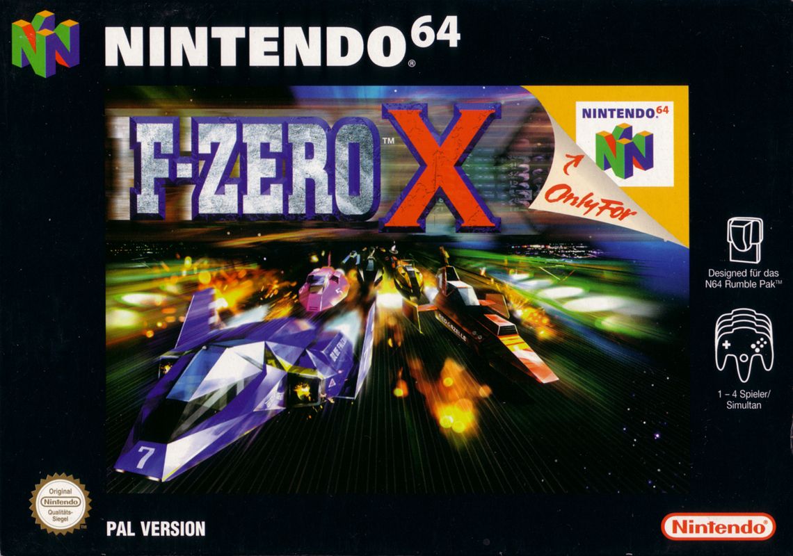 Front Cover for F-Zero X (Nintendo 64)