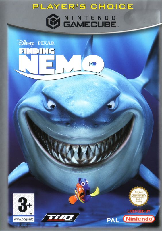 Front Cover for Disney•Pixar Finding Nemo (GameCube) (Player's Choice Release)