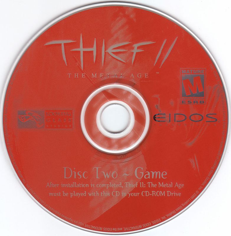 Media for Thief II: The Metal Age (Windows): Game Disc