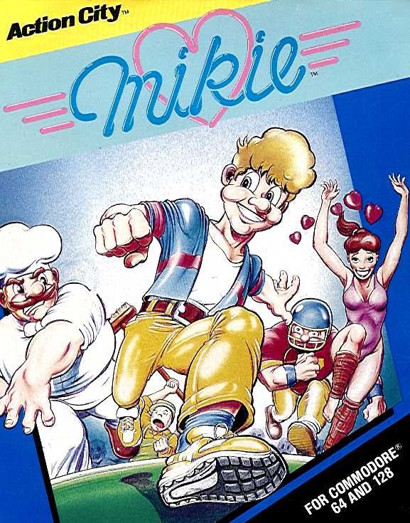 Front Cover for Mikie (Commodore 64)
