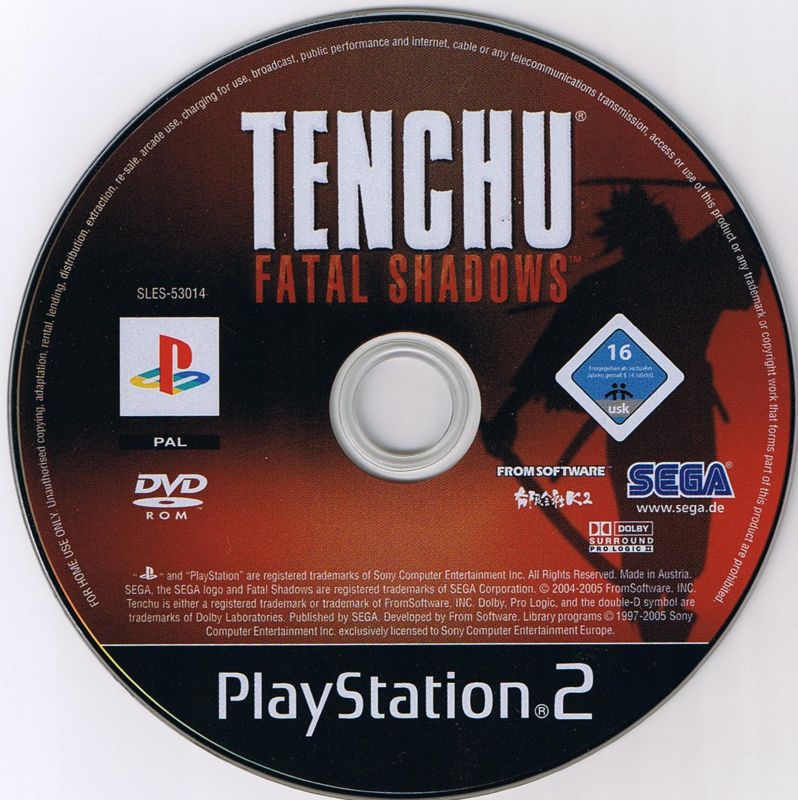 playstation 2 tenchu fatal shadows