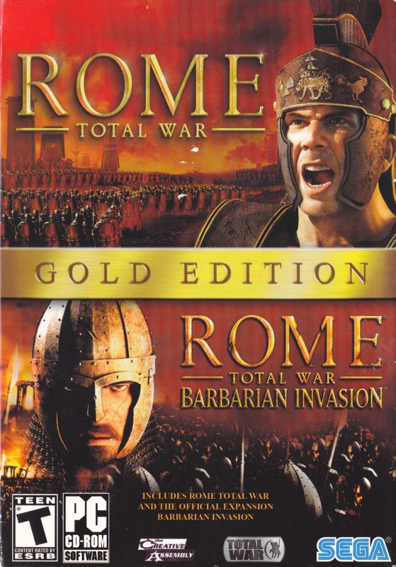 Front Cover for Rome: Total War - Gold Edition (Windows)