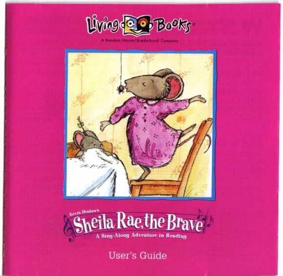 Front Cover for Sheila Rae, the Brave (Windows 3.x): also as manual