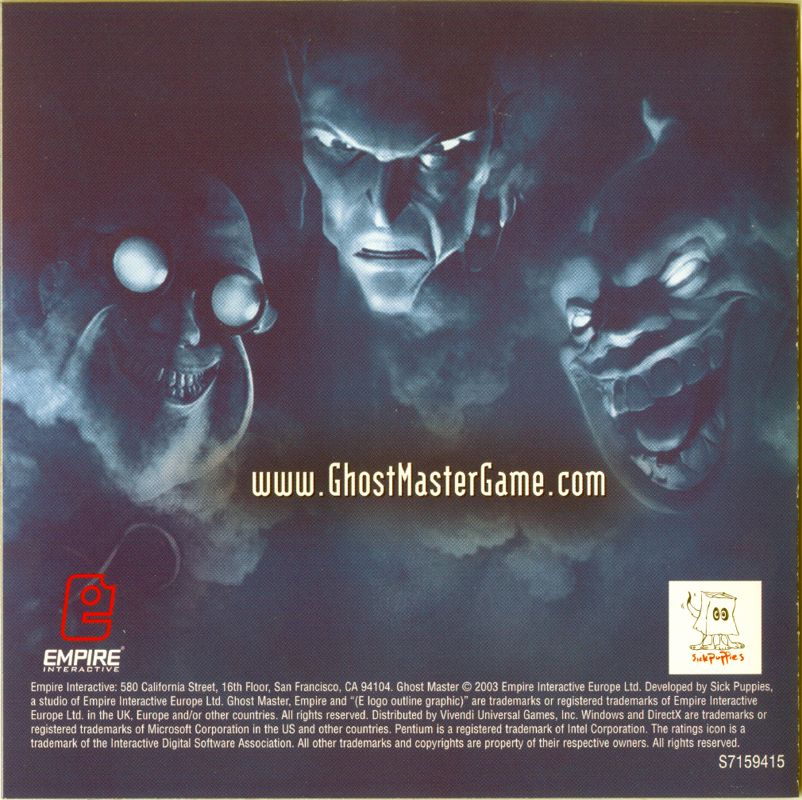 Other for Ghost Master (Windows): Jewel Case - Left Inlay