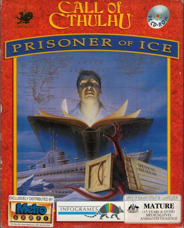 Front Cover for Prisoner of Ice (DOS and Windows)