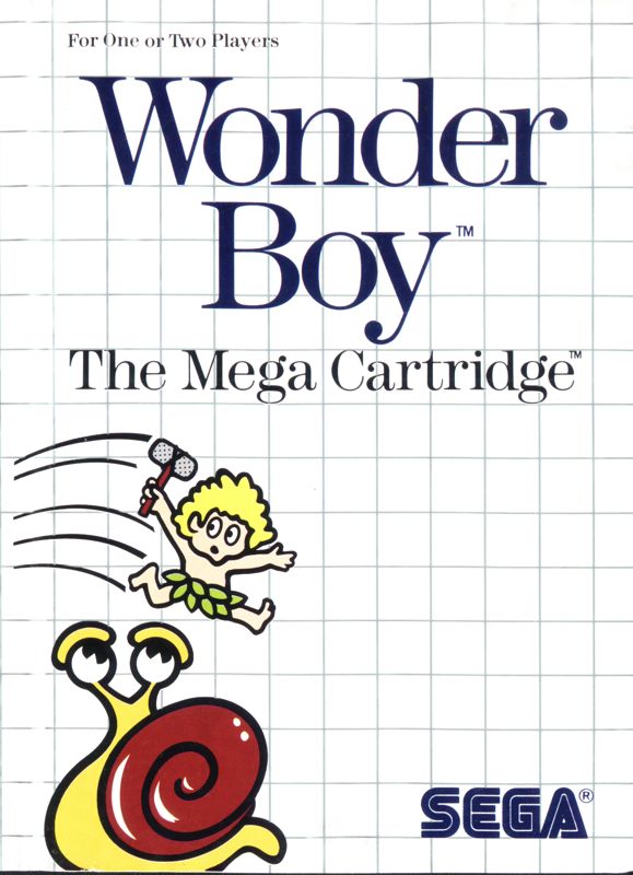 Front Cover for Wonder Boy (SEGA Master System)