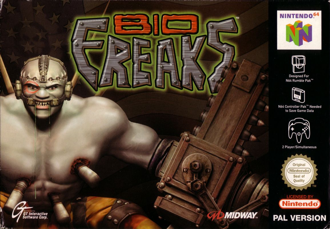 Front Cover for Bio Freaks (Nintendo 64)