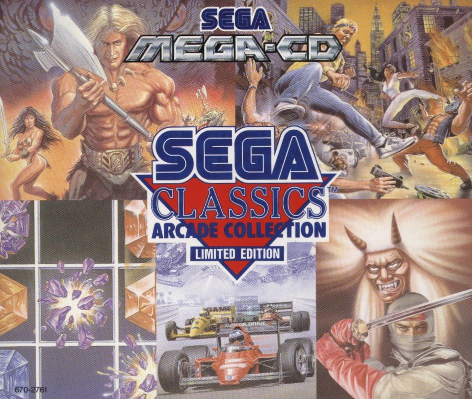 Front Cover for Sega Classics Arcade Collection (Limited Edition) (SEGA CD)