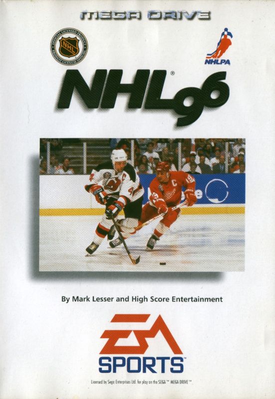 Front Cover for NHL 96 (Genesis)