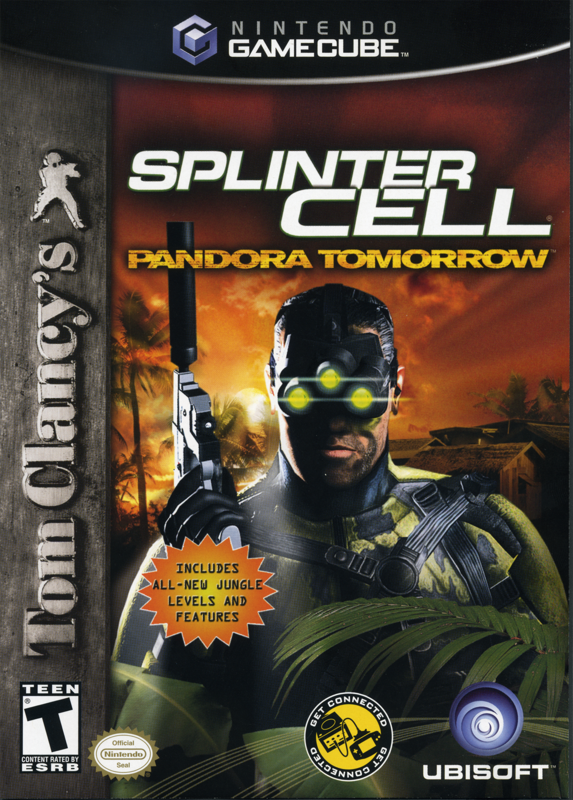 Front Cover for Tom Clancy's Splinter Cell: Pandora Tomorrow (GameCube)