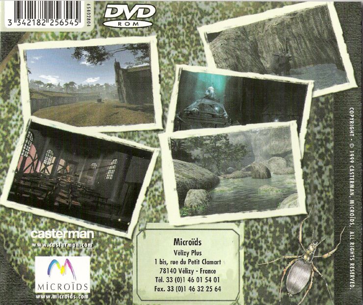 Other for Amerzone: The Explorer's Legacy (Windows) (DVD release): Jewel Case - Back