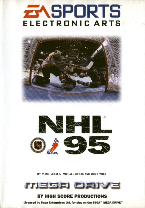 Front Cover for NHL 95 (Genesis)
