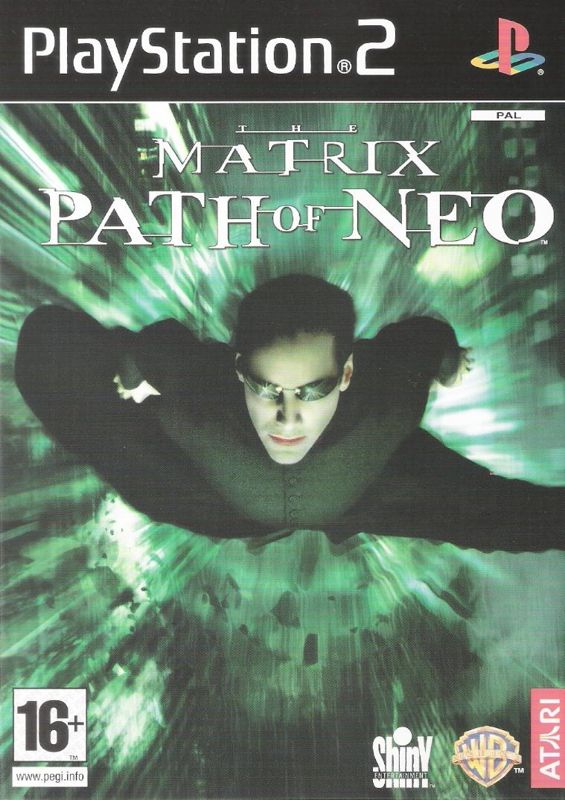 Front Cover for The Matrix: Path of Neo (PlayStation 2)