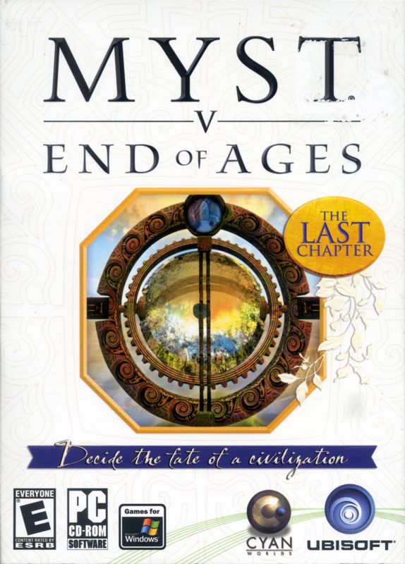 Front Cover for Myst V: End of Ages (Windows)