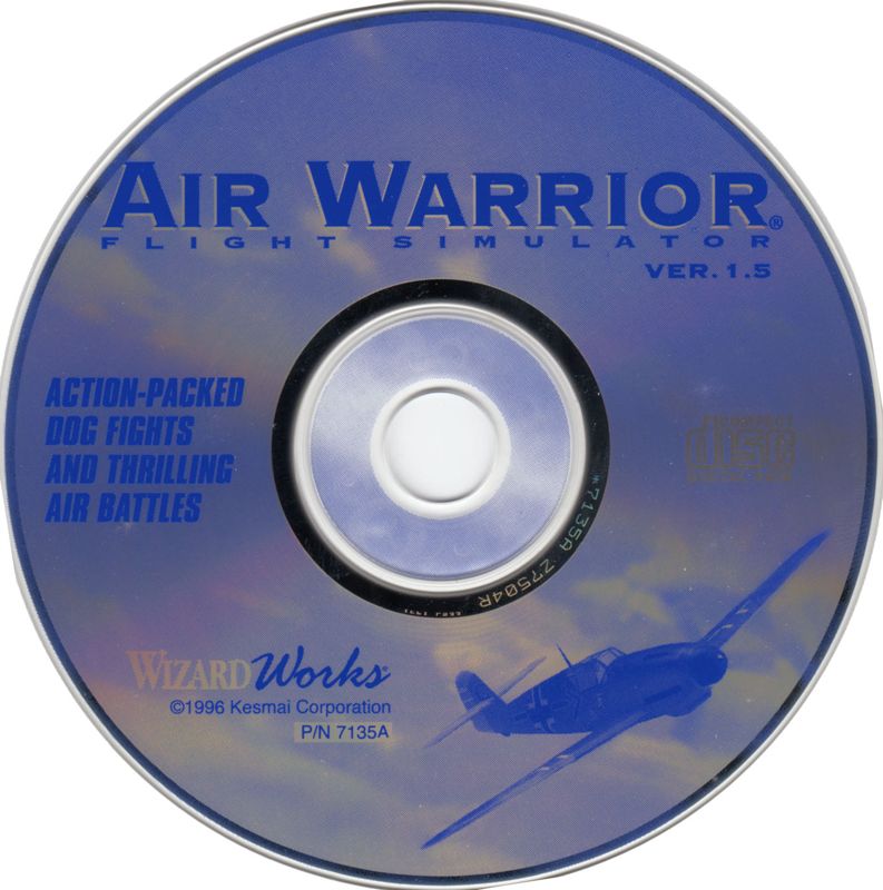 Media for Air Warrior (DOS) (WizardWorks release, version 1.5)