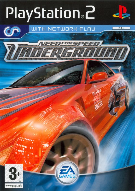 Front Cover for Need for Speed: Underground (PlayStation 2)