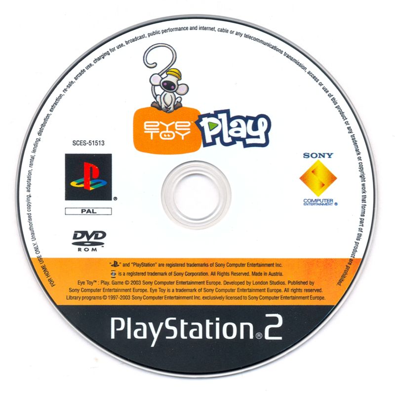 Media for EyeToy: Play (PlayStation 2)