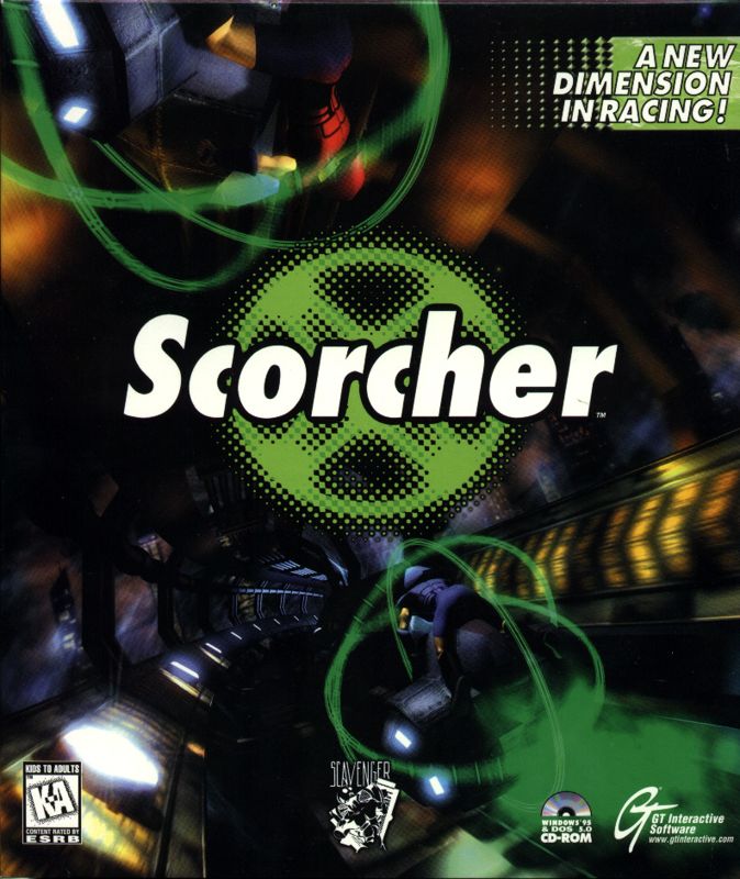 Front Cover for Scorcher (DOS and Windows)