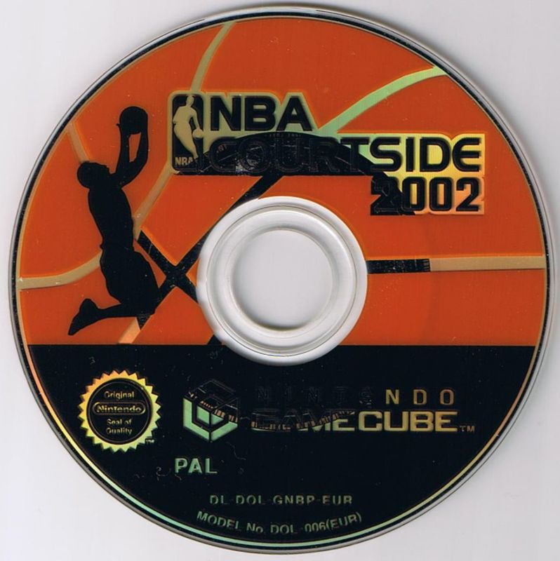 Media for NBA Courtside 2002 (GameCube)
