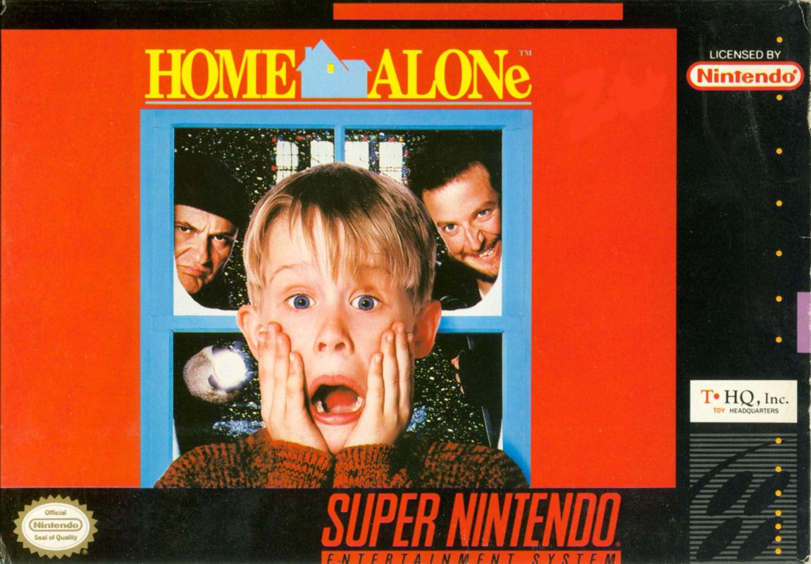Front Cover for Home Alone (SNES)