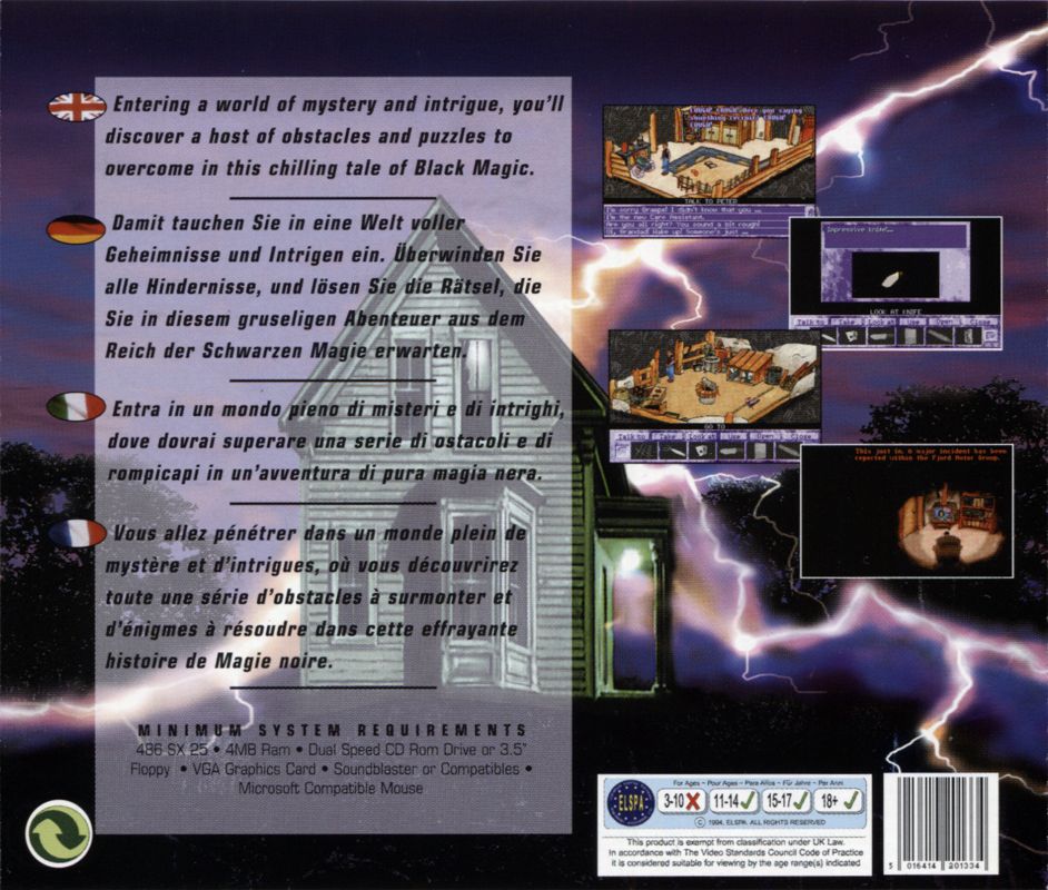 Other for Trick or Treat (DOS): Jewel Case - Back