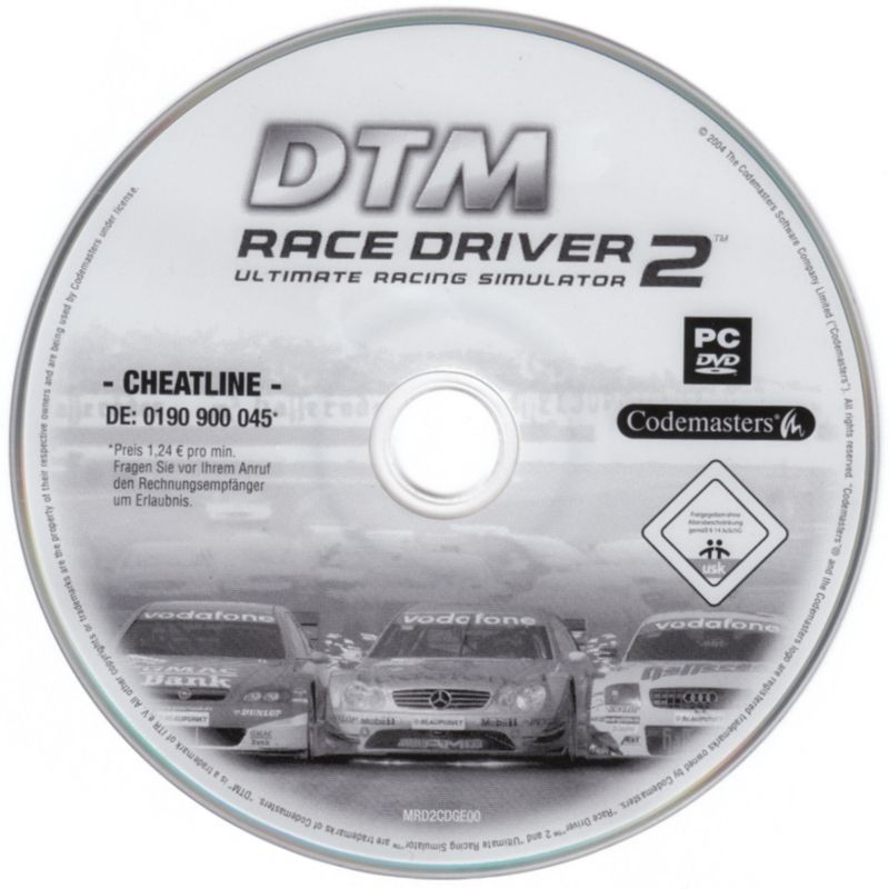Media for TOCA Race Driver 2 (Windows) (Re-release (.pdf-manual only))