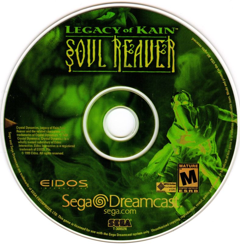 Media for Legacy of Kain: Soul Reaver (Dreamcast)