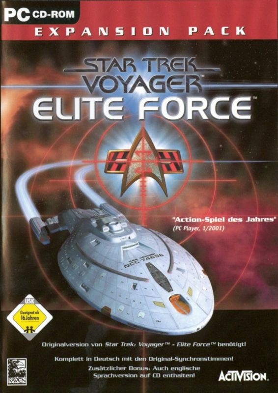 Front Cover for Star Trek: Voyager - Elite Force Expansion Pack (Windows)