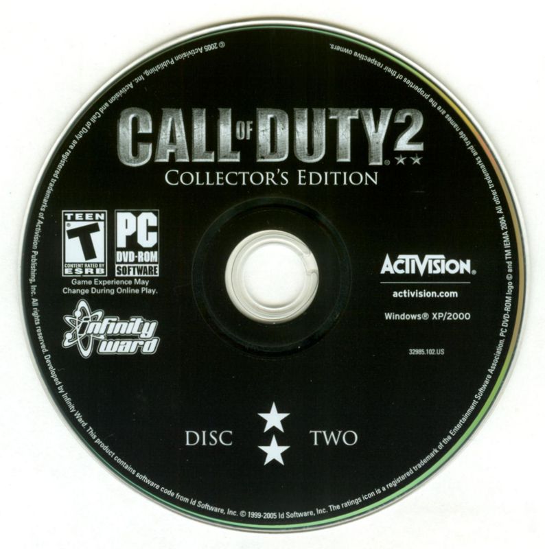 Media for Call of Duty 2 (Collector's Edition) (Windows): Disc 2