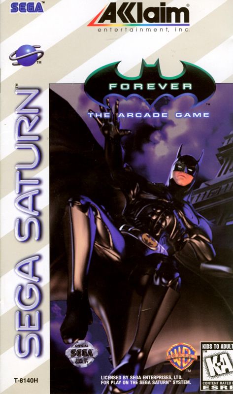 Front Cover for Batman Forever (SEGA Saturn)