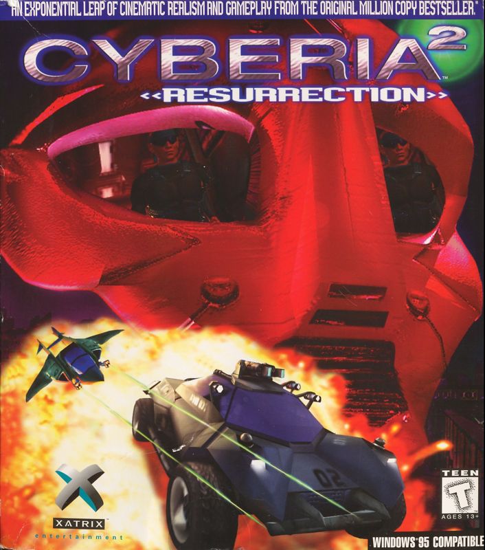 Front Cover for Cyberia 2: Resurrection (Windows)