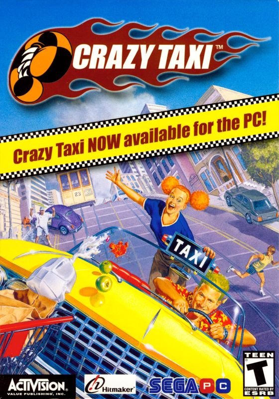Front Cover for Crazy Taxi (Windows) (Small box)