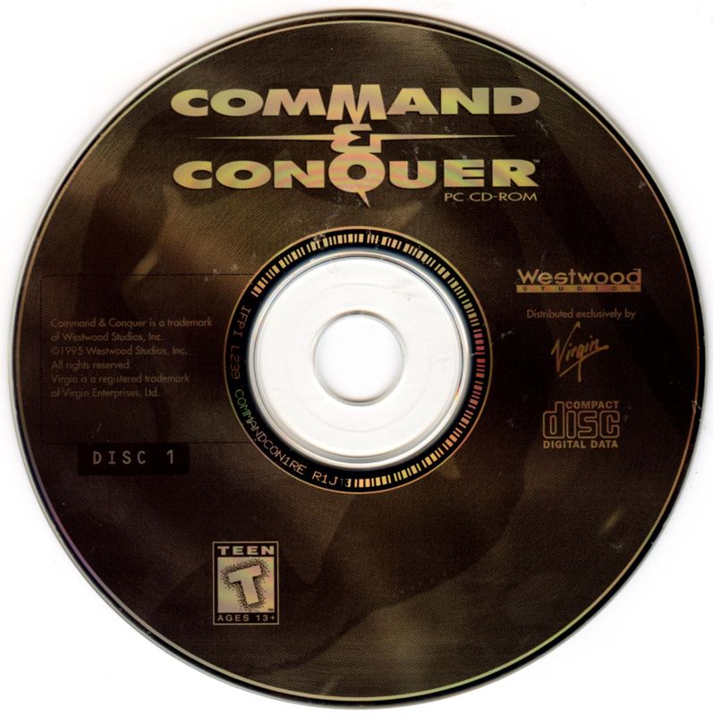 Media for Command & Conquer (DOS): Disc 1 - Nod