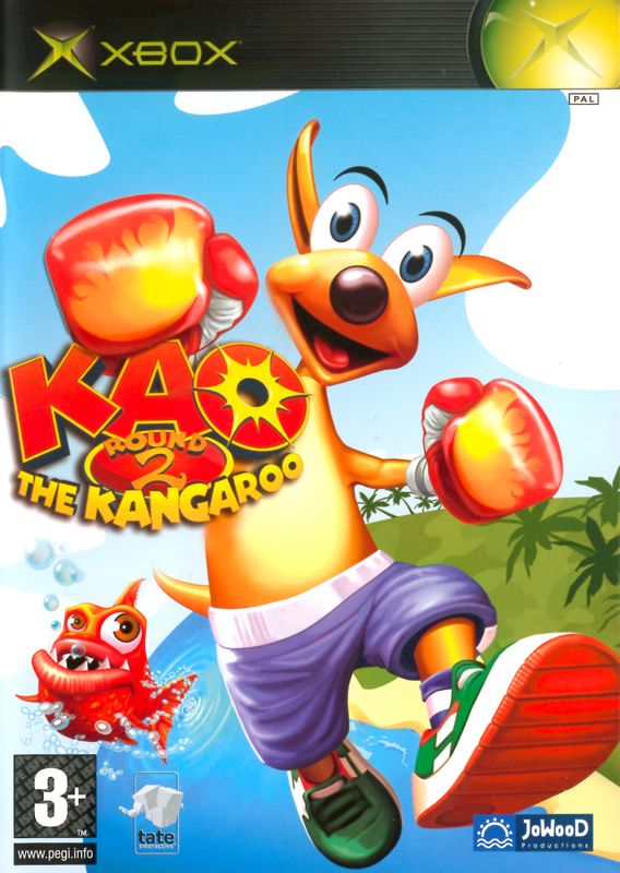 Front Cover for Kao the Kangaroo: Round 2 (Xbox)