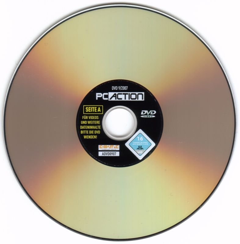 Media for Hurrican (Windows) (PC Action 9/2007 covermount): Double-sided DVD