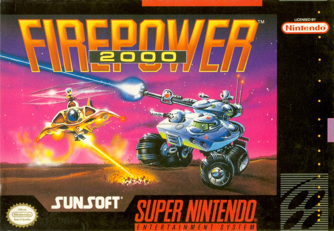 Front Cover for Firepower 2000 (SNES)