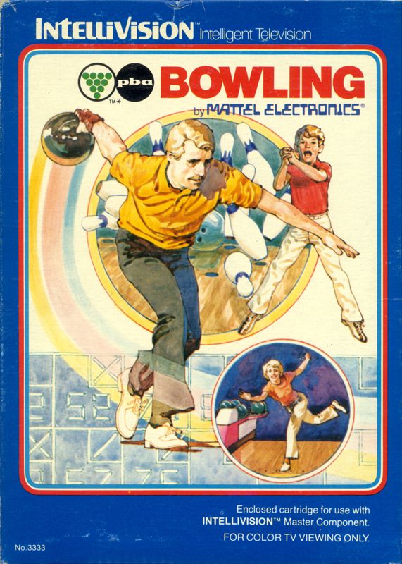 Front Cover for PBA Bowling (Intellivision)