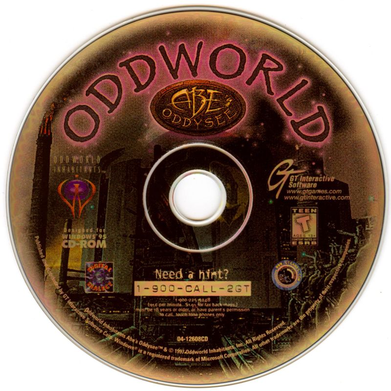 Media for Oddworld: Abe's Oddysee (Windows)