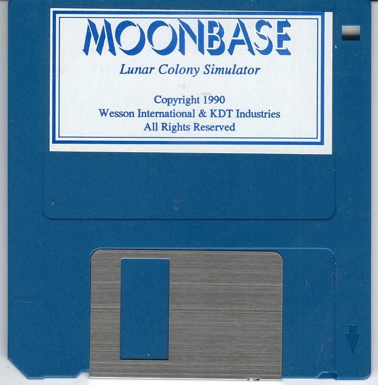 Media for Moonbase (DOS)