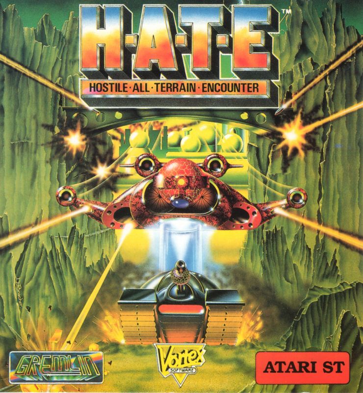 Front Cover for H.A.T.E: Hostile All Terrain Encounter (Atari ST)
