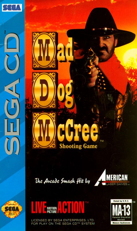 Front Cover for Mad Dog McCree (SEGA CD)