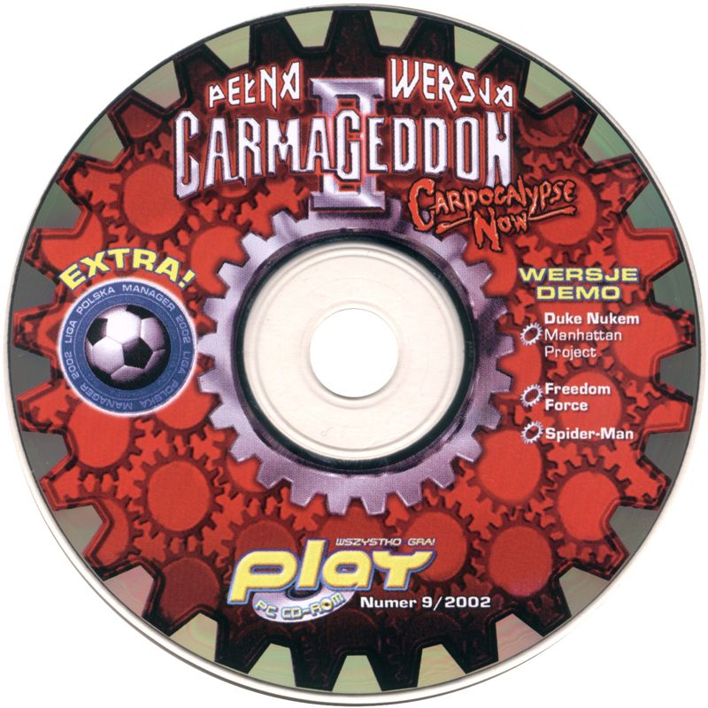 Media for Carmageddon 2: Carpocalypse Now (Windows) (Play #9/2002 covermount)